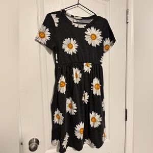 Hello MIZ Black Floral Dress